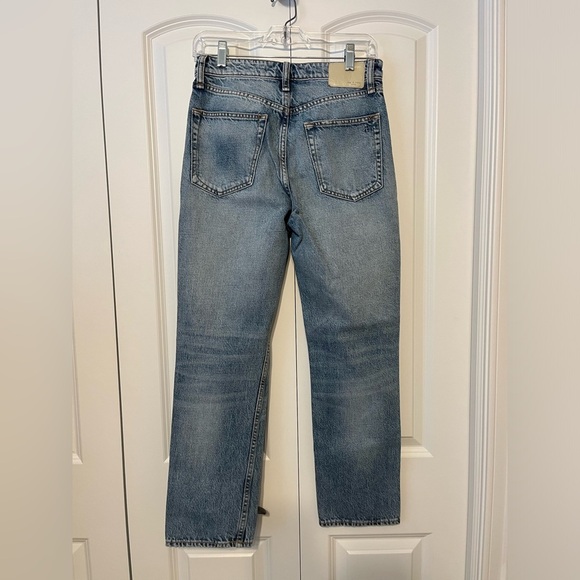 Rag & Bone Nina Cigarette Dana Point Distressed Denim High Rise Jeans 26 - Picture 8 of 15